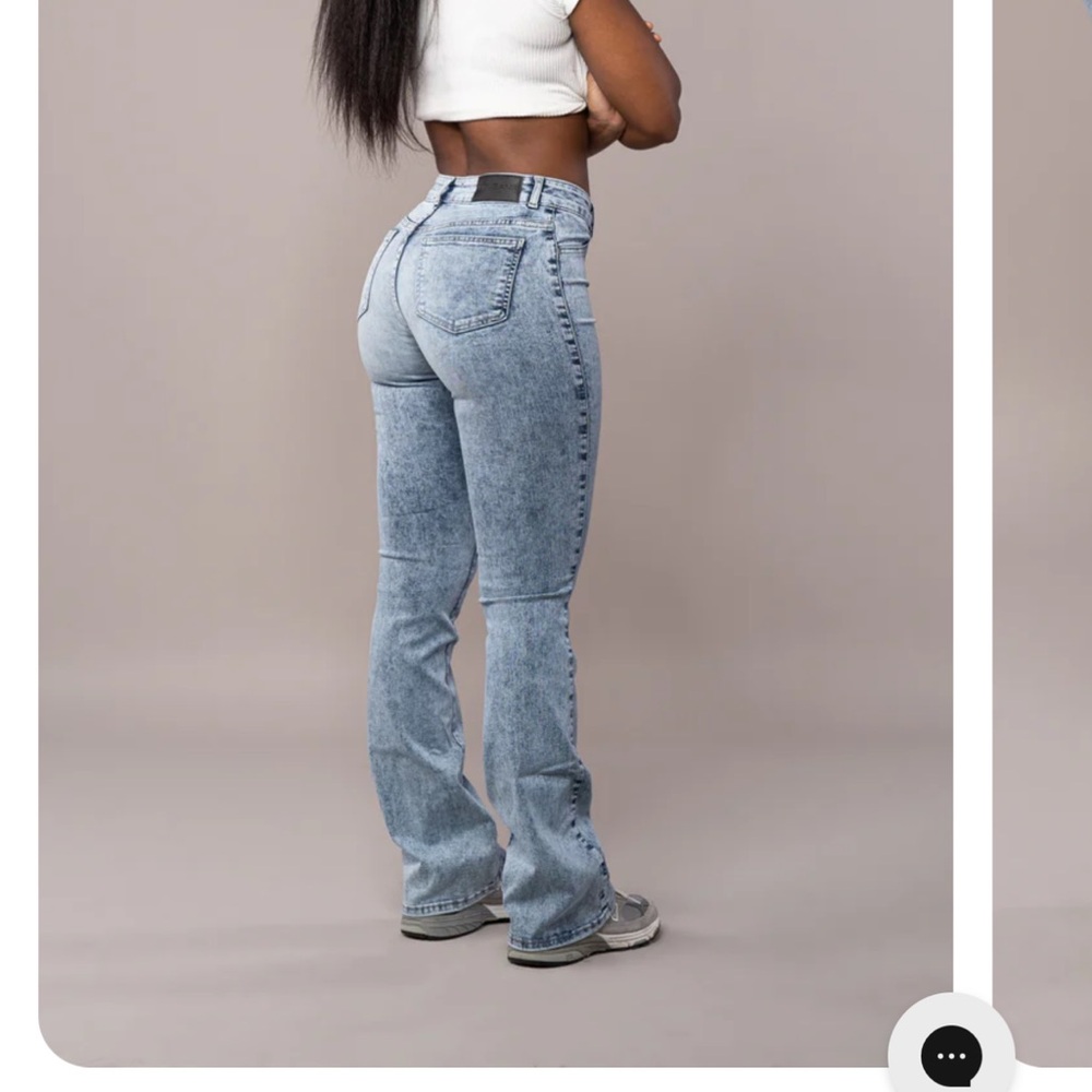 FitJeans Fit & Flare 80s wash